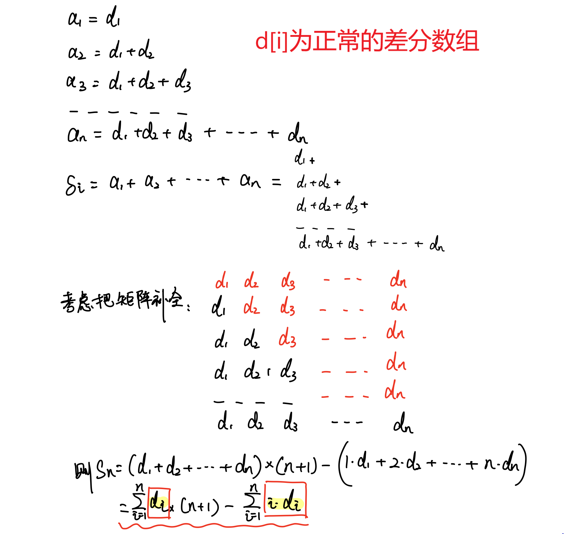 推导过程